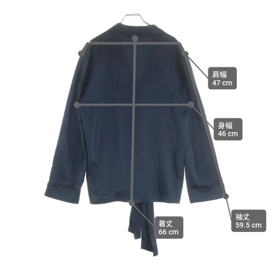 SAINT LAURENT PARIS サンローランパリ 23SS シルク ボウタイ シャツ