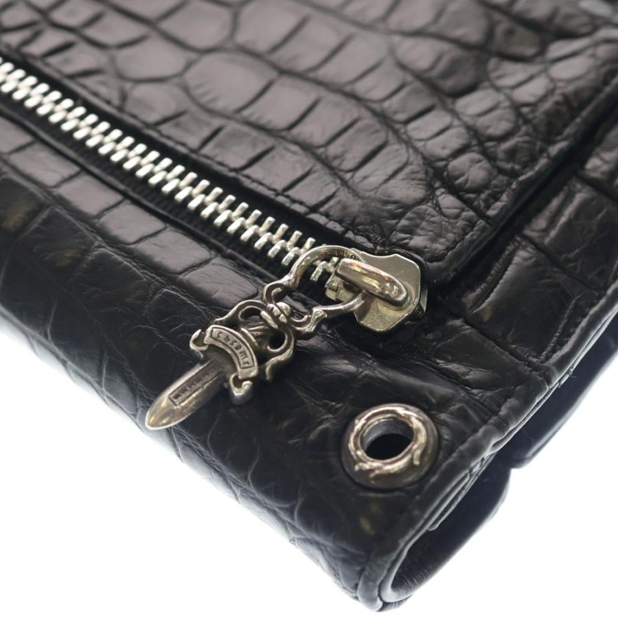 CHROME HEARTS（クロムハーツ） WAVE WALLET ALLIGATOR ウェーブ