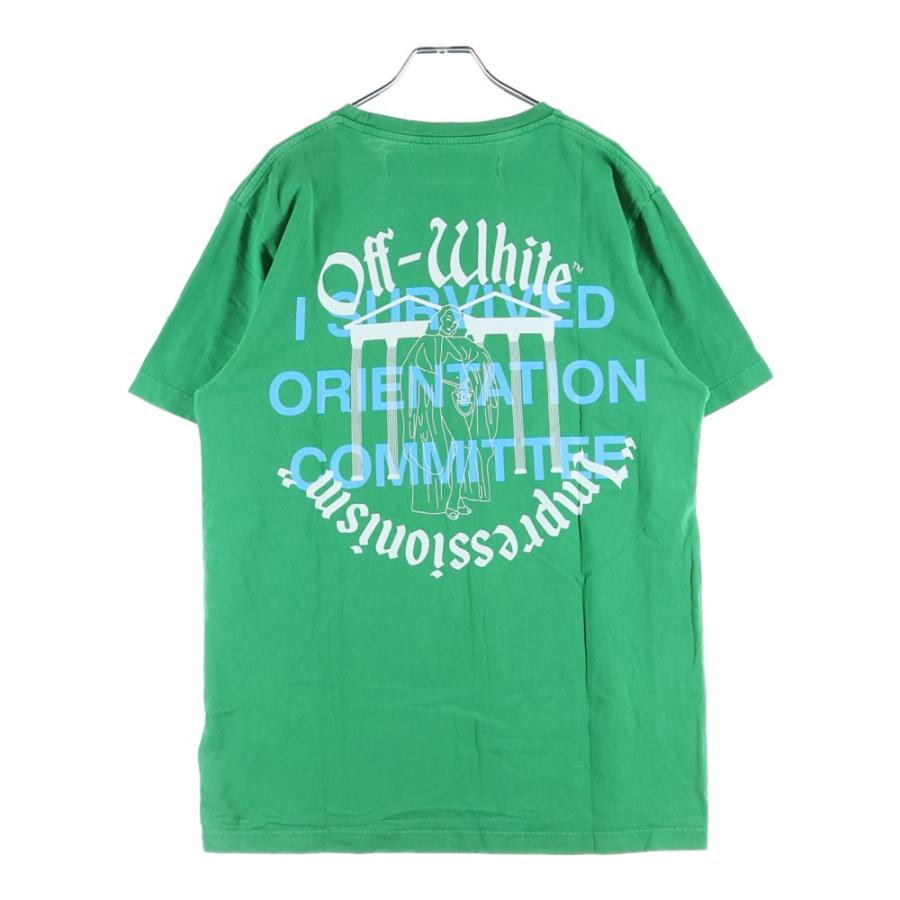 OFF-WHITE オフホワイト 19SS バックプリント半袖Tシャツ カットソー