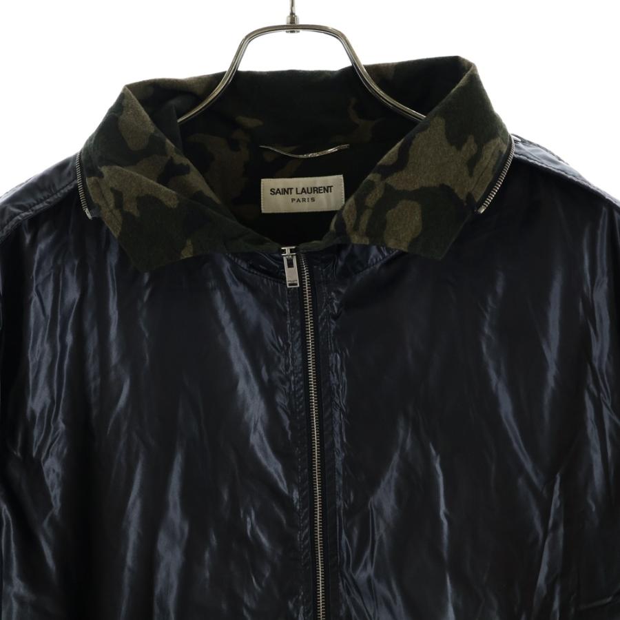 SAINT LAURENT PARIS サンローランパリ 19SS ナイロンジップアップ