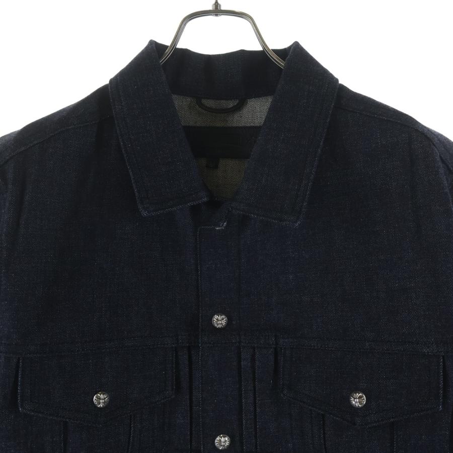 CHROME HEARTS（クロムハーツ） CROSS BALL RIGID DENIM JACKET クロス