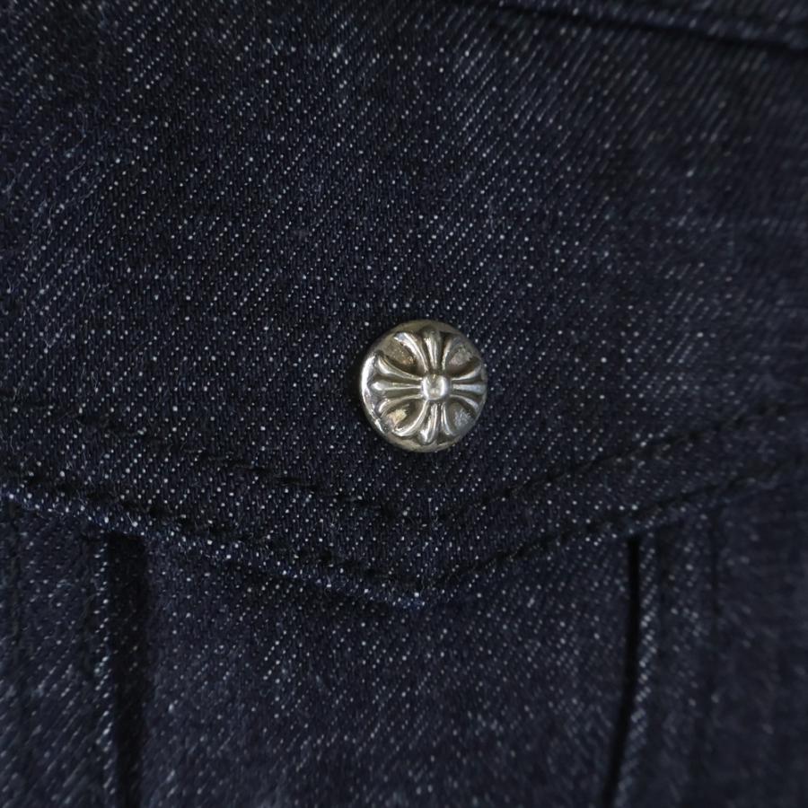 CHROME HEARTS（クロムハーツ） CROSS BALL RIGID DENIM JACKET クロス