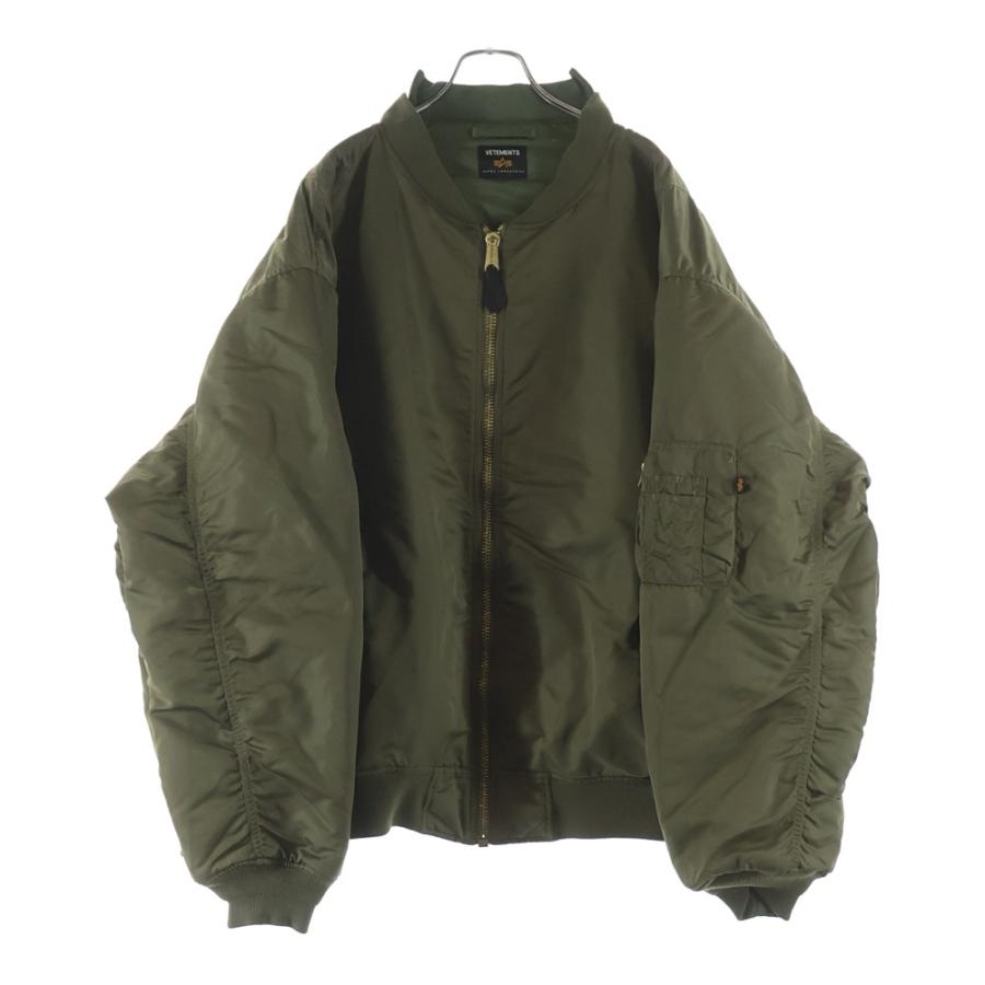 VETEMENTS（ヴェトモン） ×ALPHA 再構築リバーシブルオーバーサイズ 