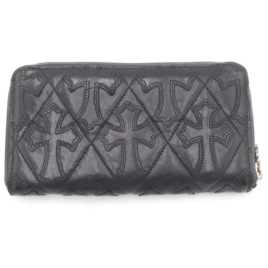 CHROME HEARTS（クロムハーツ） REC F ZIP QUILTED WALLET セメタリー