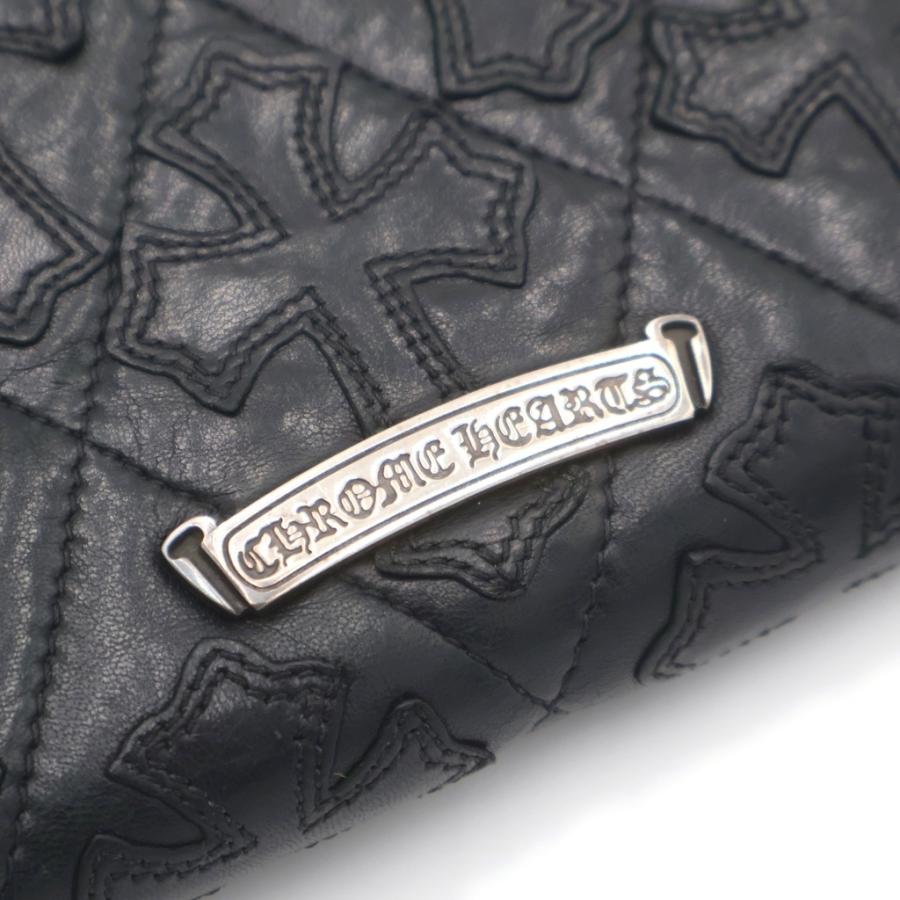 CHROME HEARTS（クロムハーツ） REC F ZIP QUILTED WALLET セメタリー