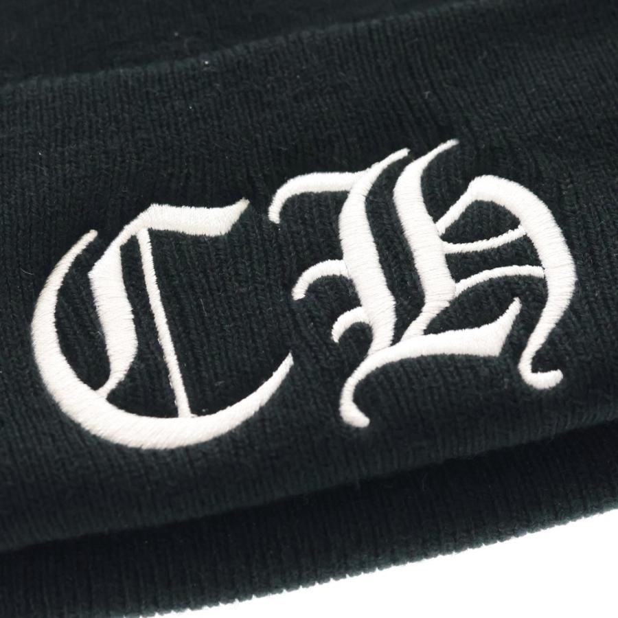 CHROME HEARTS（クロムハーツ） WOOL WATCH CAP CHロゴ刺繍 ビーニー