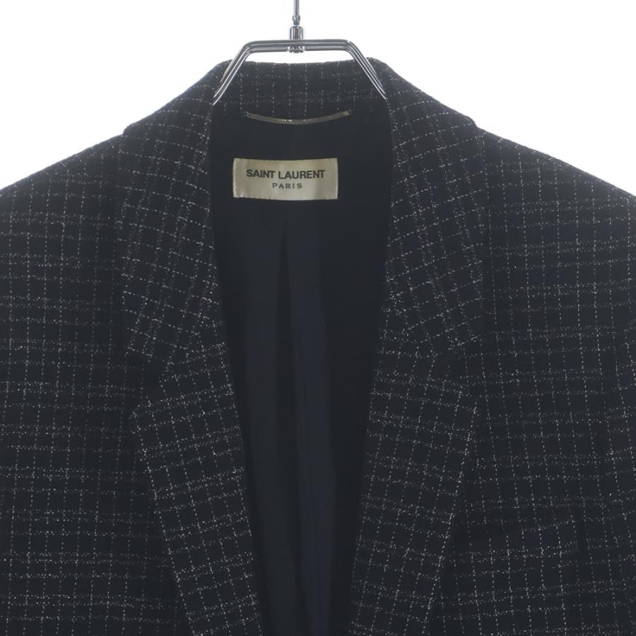 SAINT LAURENT PARIS サンローランパリ Tweed Jacket ツイード