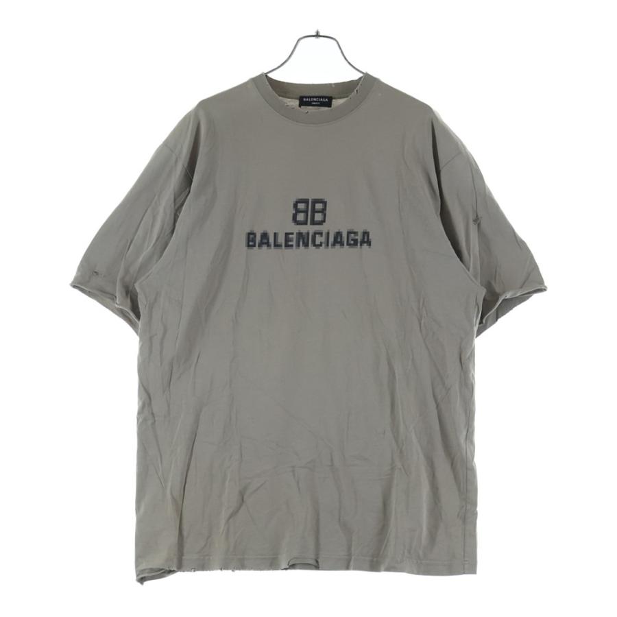 BALENCIAGA（バレンシアガ） BB Pixel Boxy Fit T-shirt BB ピクセル