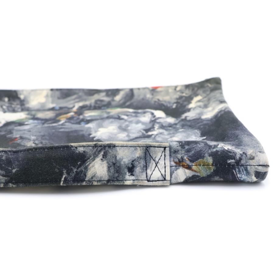 Yohji Yamamoto POUR HOMME ヨウジヤマモト プールオム 朝倉優佳ペイントデザインクラッチバッグ ハンドバッグ マルチカラー HO-I14-822 Yohji Yamamoto POUR HOMME ヨウジヤマモト プールオム 朝倉優佳