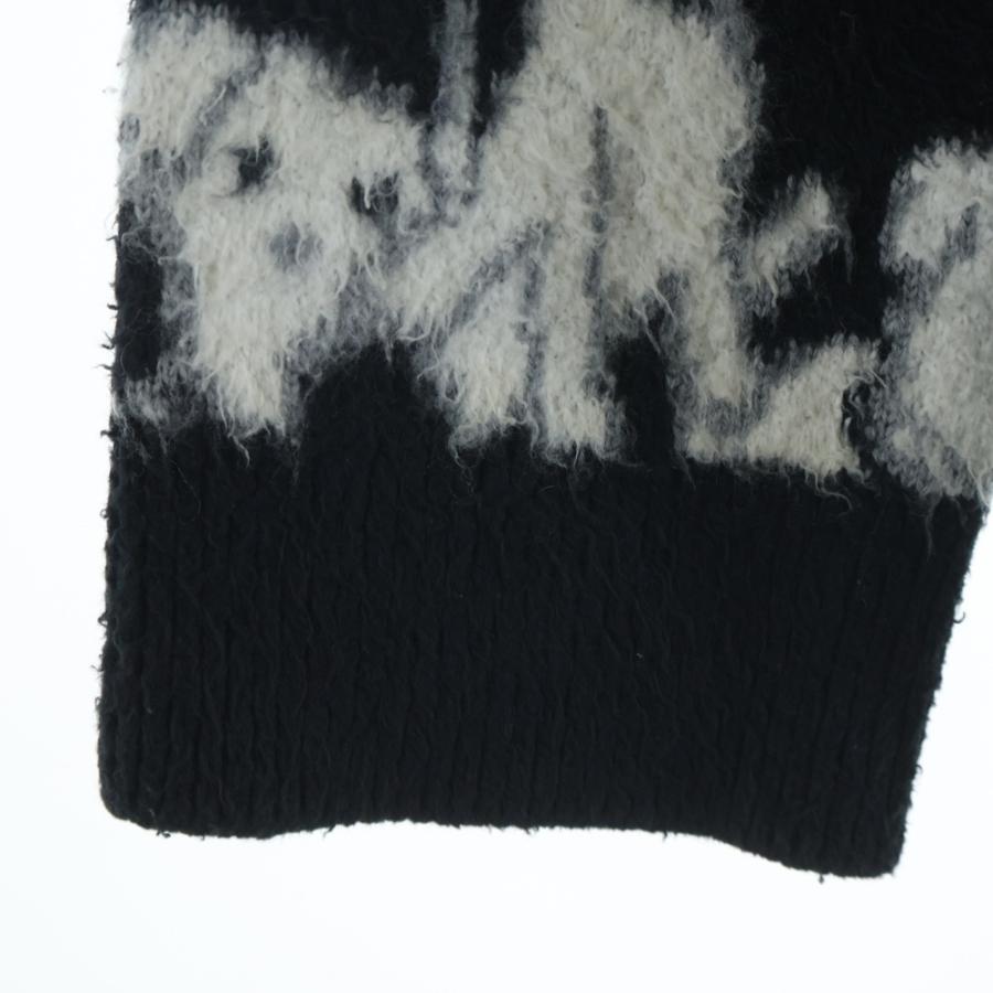 CELINE セリーヌ 22SS AMY DORIAN ジャガード ドッグ総柄カーディガン ブラック ドッグ 2A51W531Q