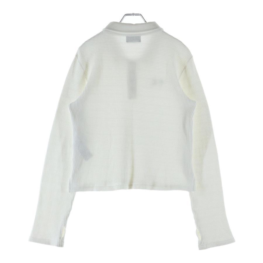 THUG CLUB サグクラブ 24AW フロントロゴ サーマルシャツ ホワイト