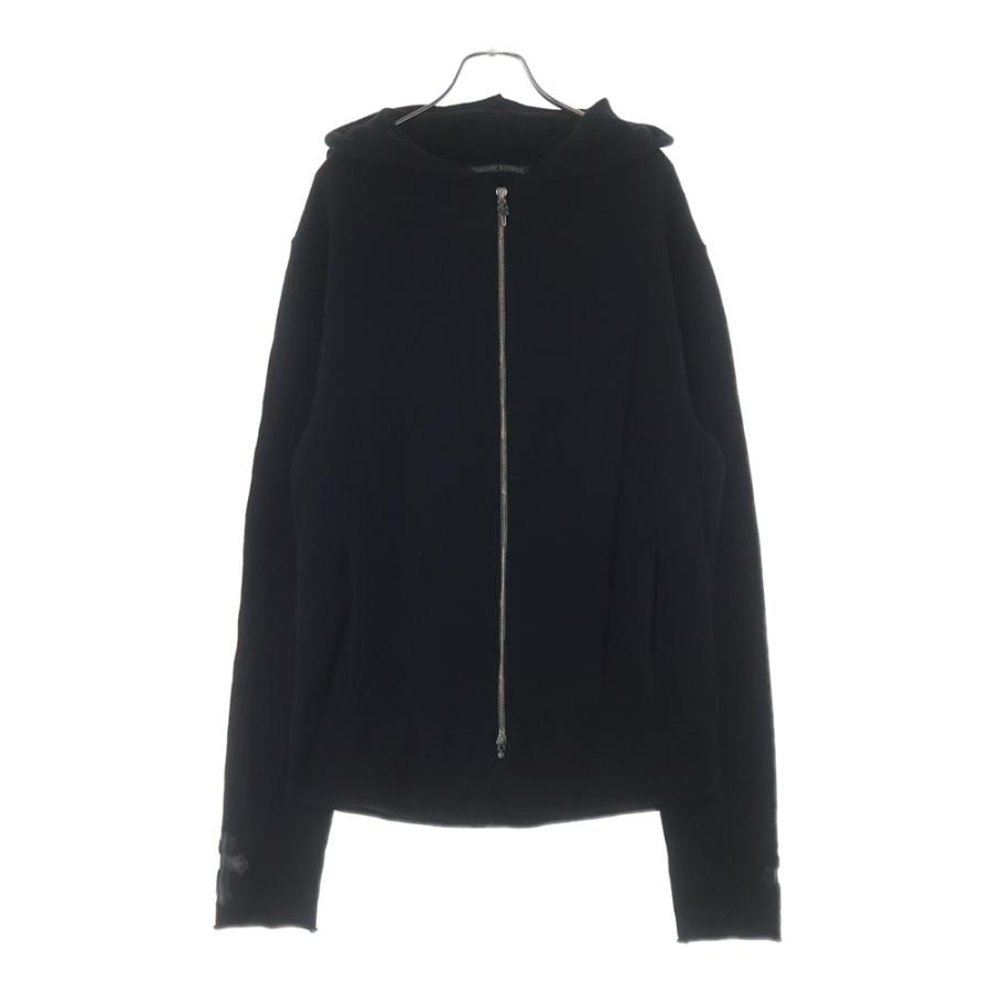 CHROME HEARTS（クロムハーツ） クロスパッチ付き カシミヤジップ