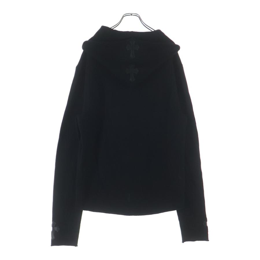 CHROME HEARTS（クロムハーツ） クロスパッチ付き カシミヤジップ