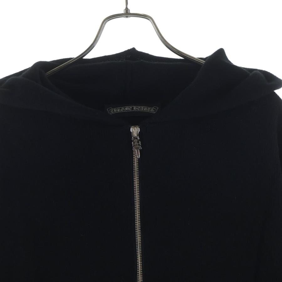CHROME HEARTS（クロムハーツ） クロスパッチ付き カシミヤジップ