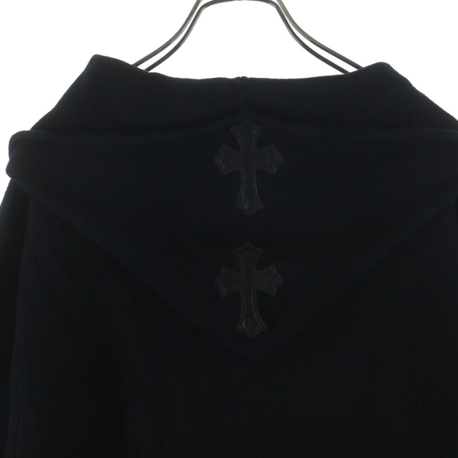 CHROME HEARTS（クロムハーツ） クロスパッチ付き カシミヤジップ