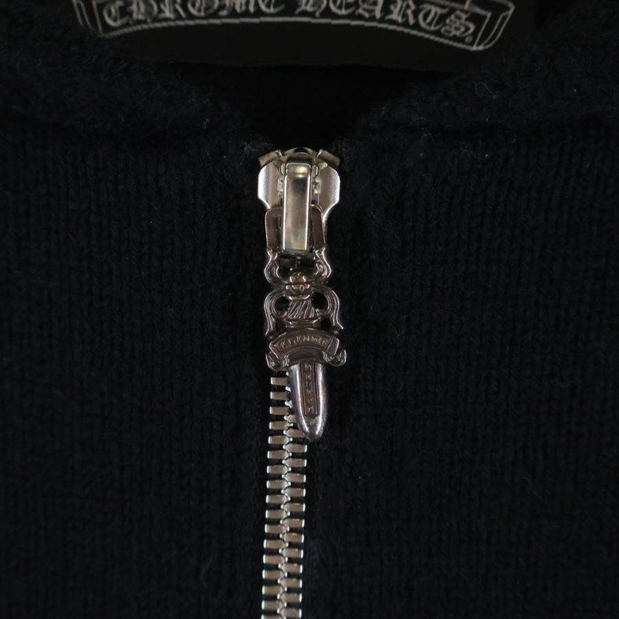 CHROME HEARTS（クロムハーツ） クロスパッチ付き カシミヤジップ