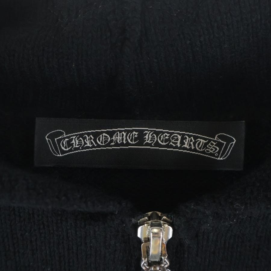 CHROME HEARTS（クロムハーツ） クロスパッチ付き カシミヤジップ