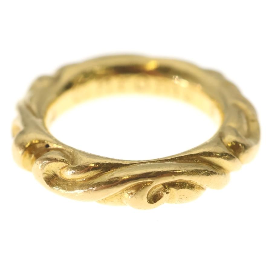 CHROME HEARTS（クロムハーツ） 22K SCRL BAND スクロールバンド