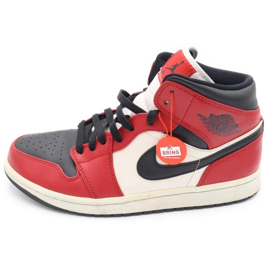 靴 Nike Air Jordan 1 Hyper  mid US10 NIKE（ナイキ） AIR JORDAN 1 MID CHICAGO BLACK TOE エアジョーダン1