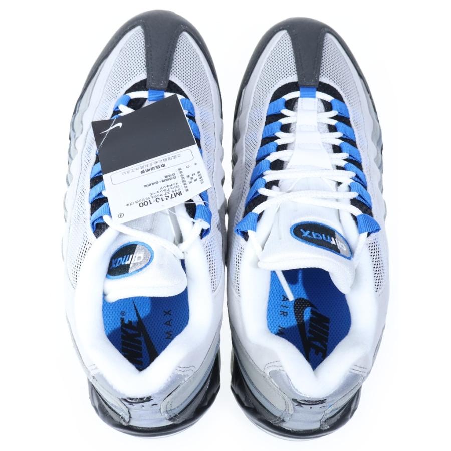 NIKE（ナイキ） AIR MAX 95 BIG BUBBLE WHITE/BLUE SPARK-NEUTRAL GREY