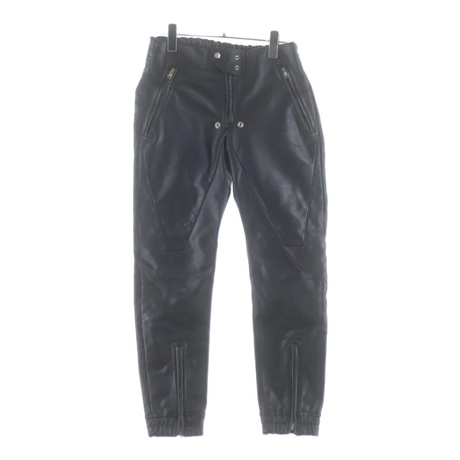 早い者勝ち‼️Rick Owensリックオウエンス レザーパンツ S Rick Owens（リック・オウエンス） 24SS LUXOR JOGGER ルクソール