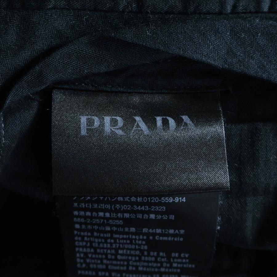 PRADA（プラダ） スラックスパンツ ストレートパンツ グレー SPD91