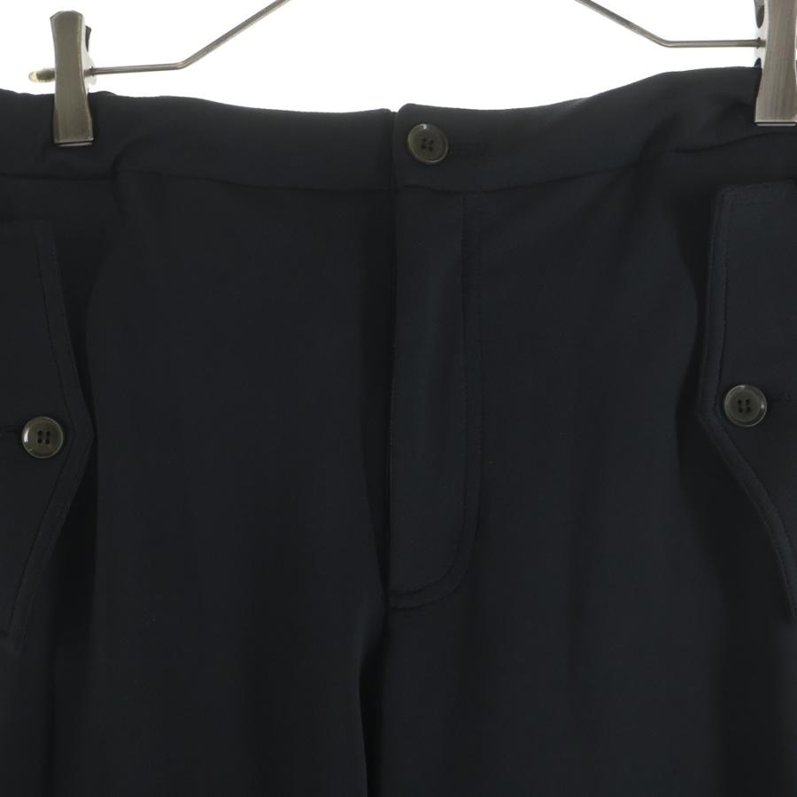 Y-3 ワイスリー フロントロゴデザイントラックパンツ ジップデザインスウェットパンツ ブラック AN5002 Y-3 ワイスリー フロントロゴデザイントラックパンツ ジップデザイン