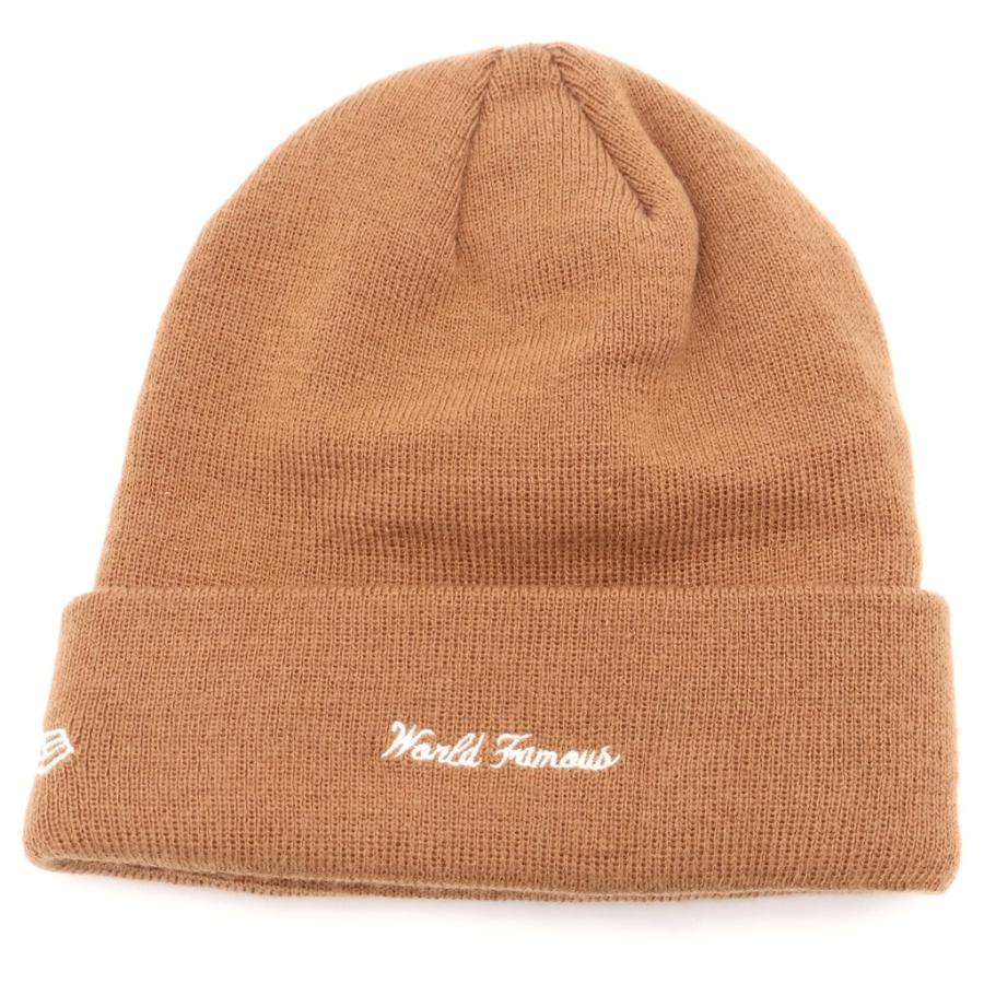 supreme シュプリーム ニット帽 ビーニー ボックスロゴ ブラウン 茶色