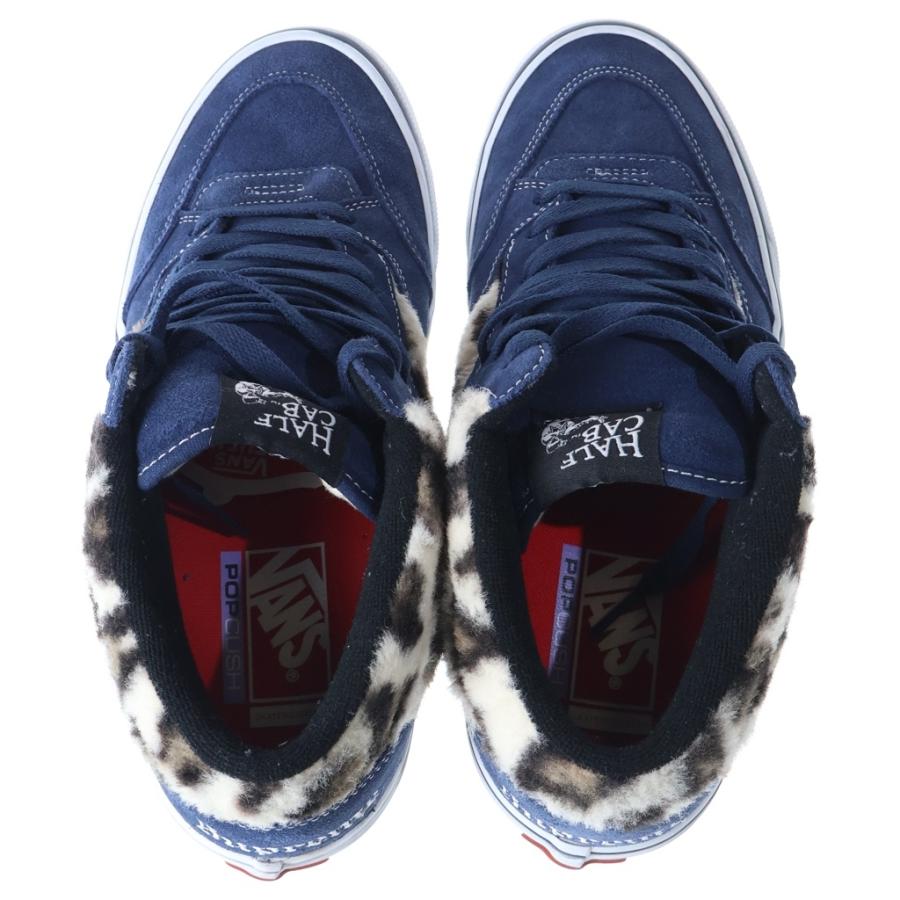 VANS ヴァンズ ×SUPREME LEOPARD HALF CAB シュプリーム レオパード ハーフキャブ ローカットスニーカー シューズ ブルー 508357 VANS（ヴァンズ） ×SUPREME LEOPARD HALF CAB シュプリーム レオパード