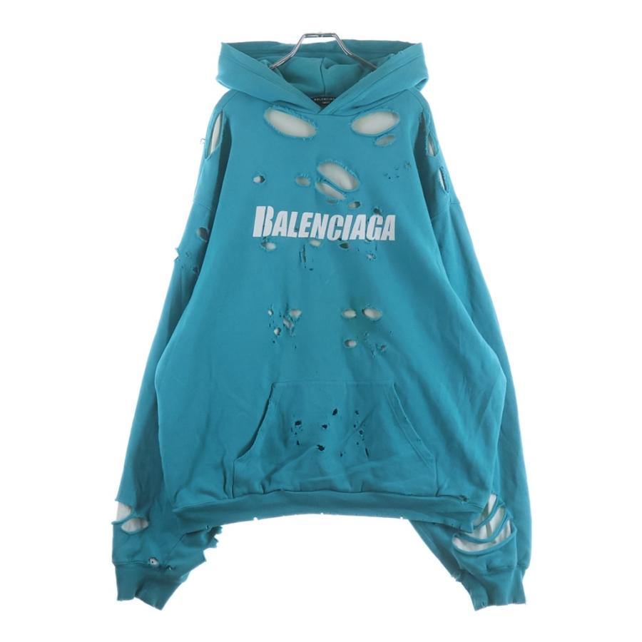 BALENCIAGA（バレンシアガ） 21SS デストロイ加工ロゴミディアム 