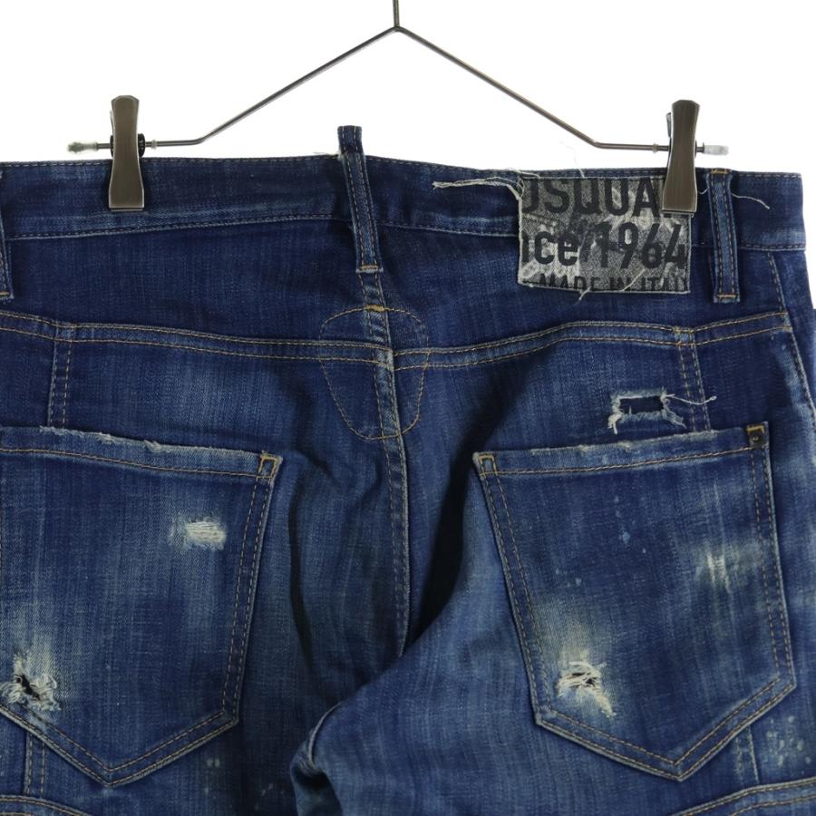 DSQUARED2（ディースクエアード） 21AW TIDY BIKER JEAN ダメージ加工