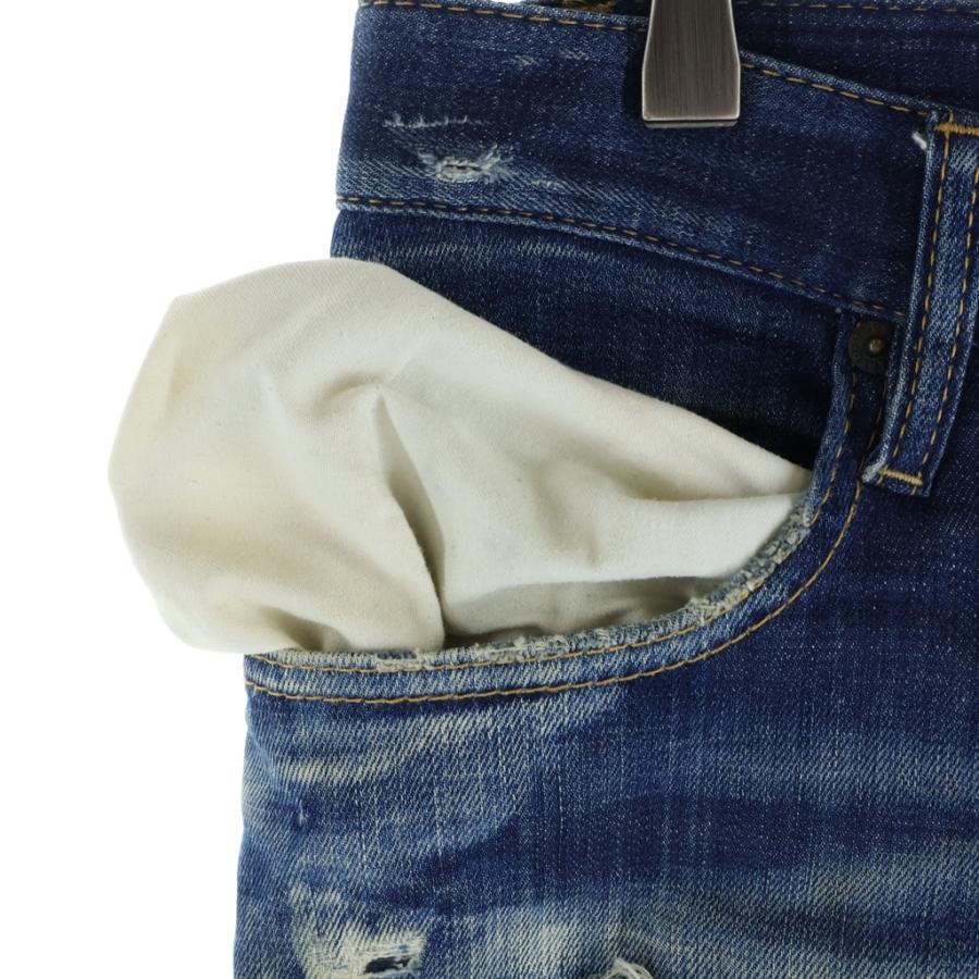 DSQUARED2（ディースクエアード） 21AW TIDY BIKER JEAN ダメージ加工