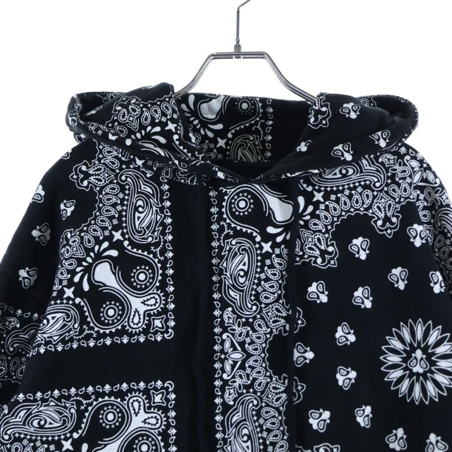 FR2 エフアールツー PAISLEY HOODIE カンガルーポケット ペイズリー総