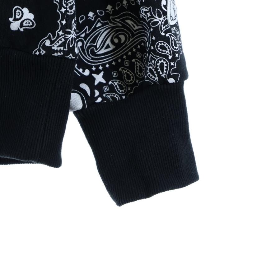 FR2 エフアールツー PAISLEY HOODIE カンガルーポケット ペイズリー総 