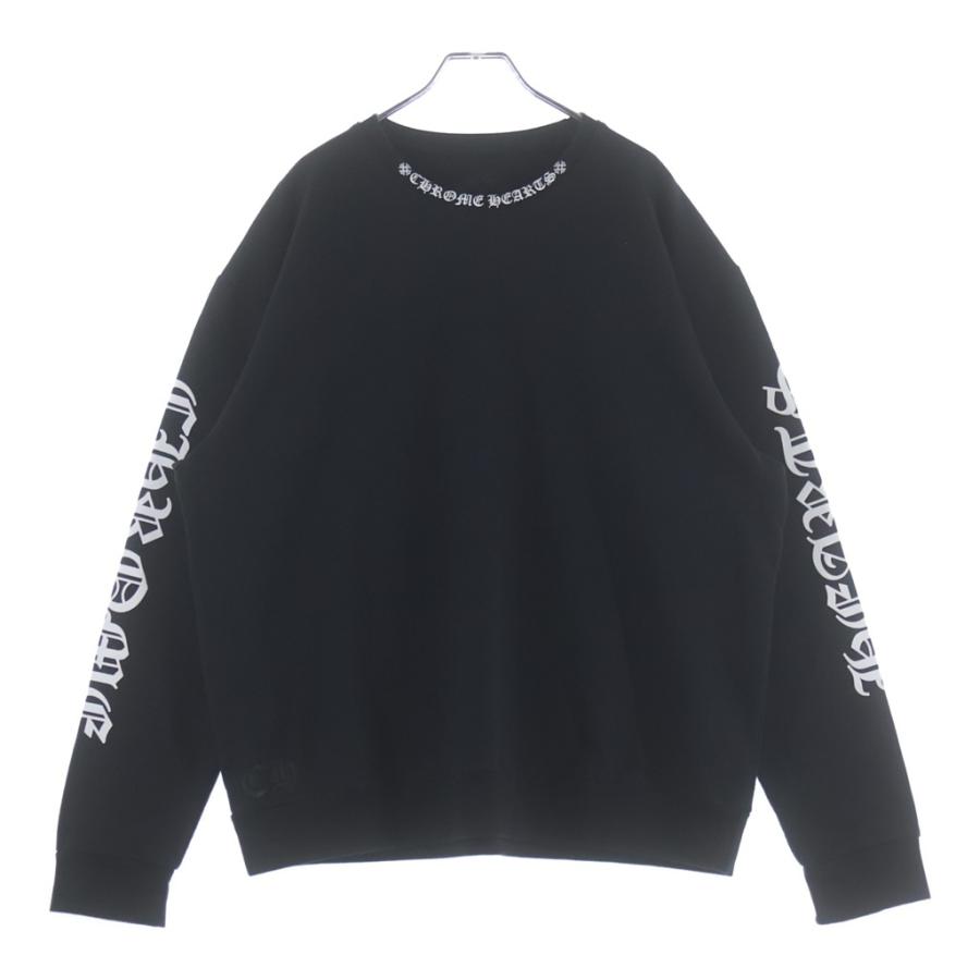 CHROME HEARTS（クロムハーツ） SWTSHRT PLVR ネックロゴプリント 