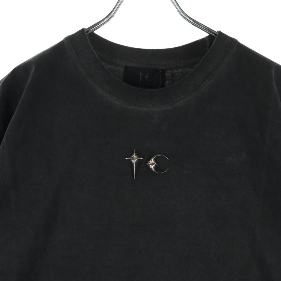 THUG CLUB サグクラブ TC BASIC T-SHIRT フロントロゴスタッズ クルー