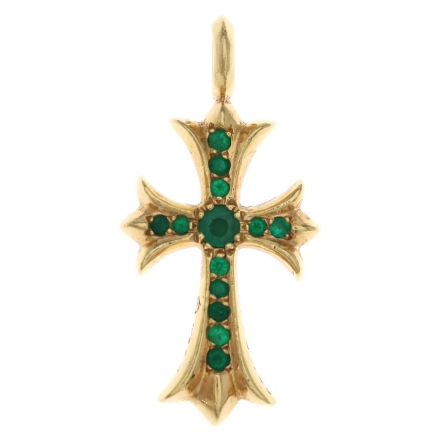 CHROME HEARTS（クロムハーツ） 22K TNY CRSF P/EMLD タイニーファット 