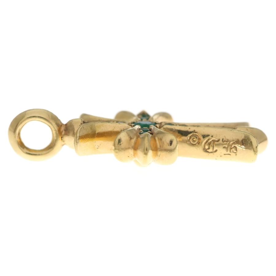 CHROME HEARTS（クロムハーツ） 22K TNY CRSF P/EMLD タイニーファット