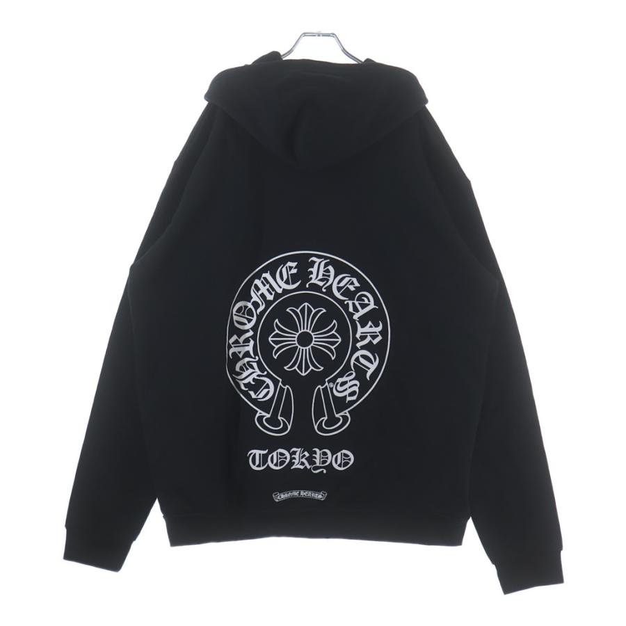 クロムハーツ 東京限定 バックホースシュープリントジップアップパーカー CHROME HEARTS（クロムハーツ） SWTSHRT HD ZIP LTD 東京限定バック