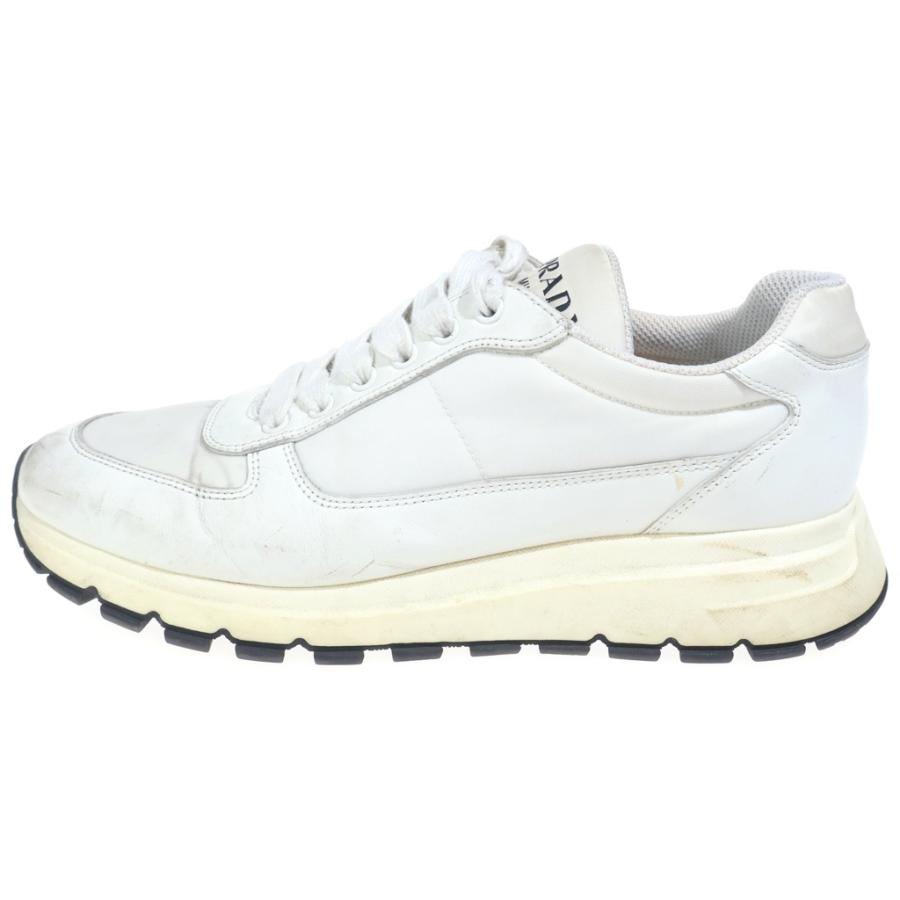 PRADA プラダ ローカットスニーカー ホワイト 7 2EG383 PRADA（プラダ） ローカットスニーカー ホワイト 7 2EG383 : BRING