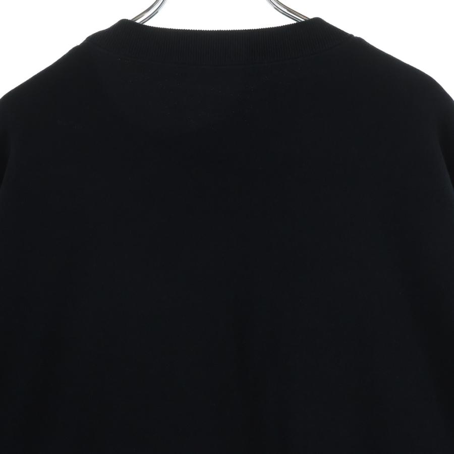 UNDERCOVER アンダーカバー 25AW BIG SWEAT CONFUSION オーバーサイズグラフィッククルーネックスウェット トレーナー ブラック UNDERCOVER（アンダーカバー） 25AW BIG SWEAT CONFUSION オーバー