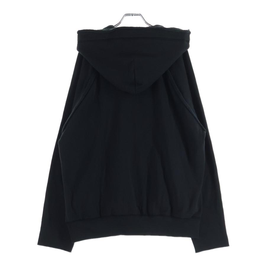 UNDER COVER フード付きパーカー ブラック UNDERCOVER（アンダーカバー） 25AW HELDON HOODIE グラフィックプル