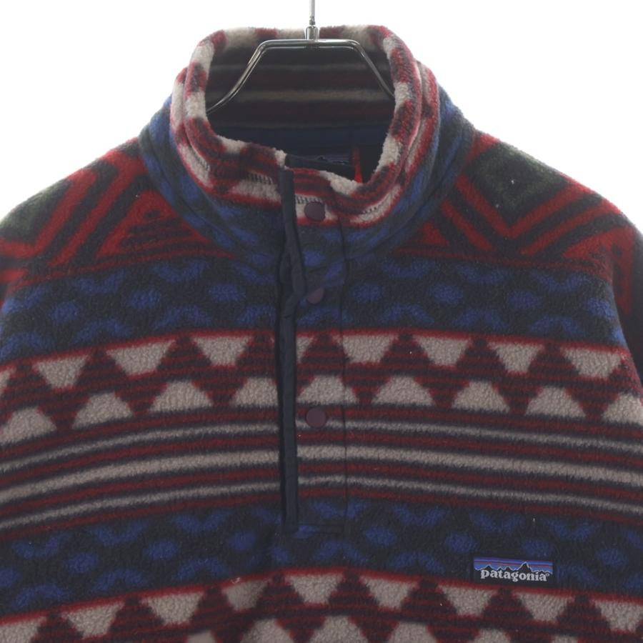 patagonia（パタゴニア） 90S 総柄 シンチラ スナップT フリース