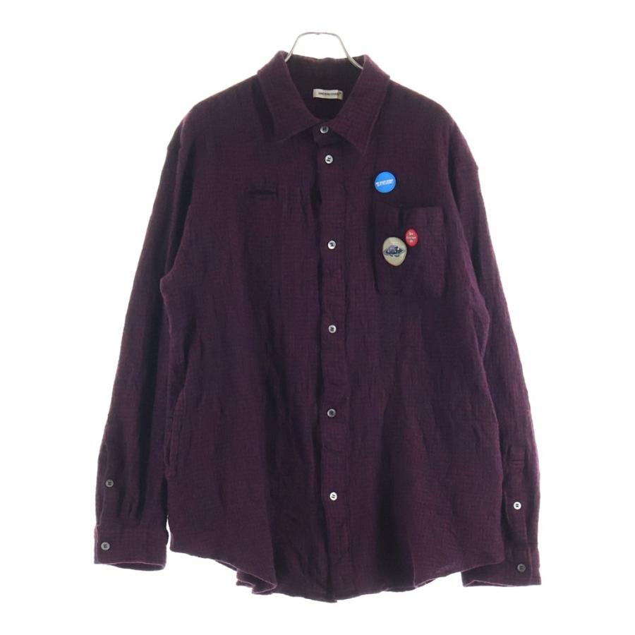 UNDERCOVER（アンダーカバー） 25AW チェック柄ウール長袖シャツ