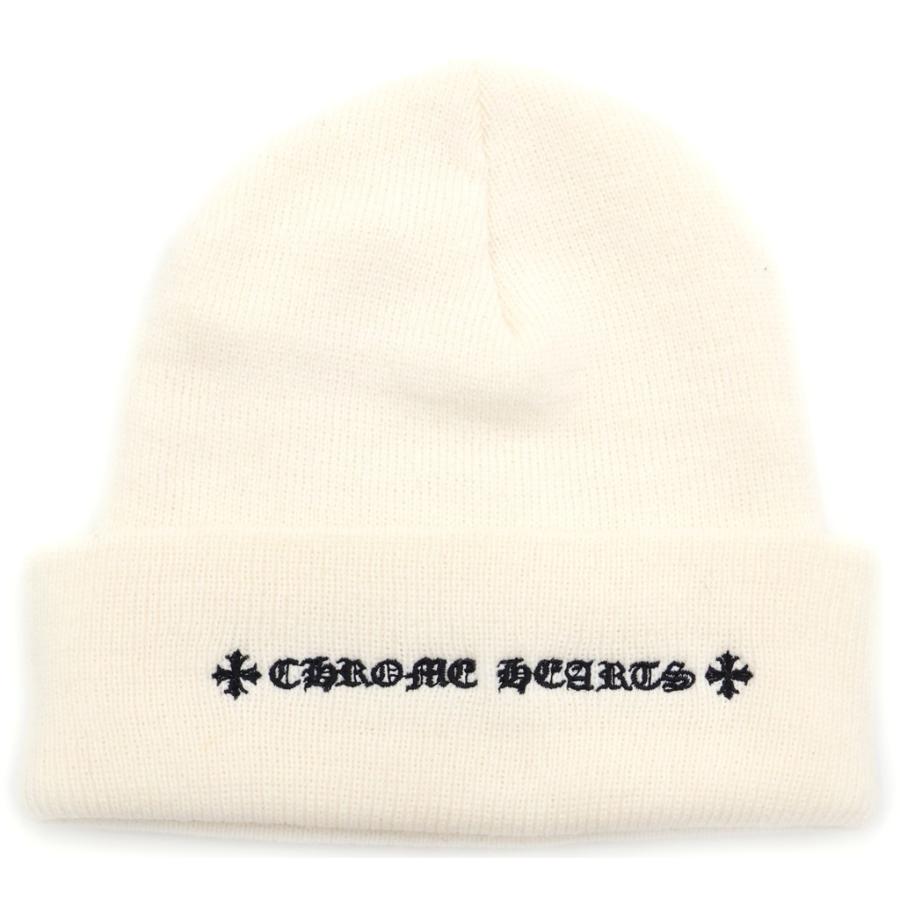 CHROME HEARTS（クロムハーツ） CH PLUS BEANIE CHプラス刺繍 アクリル