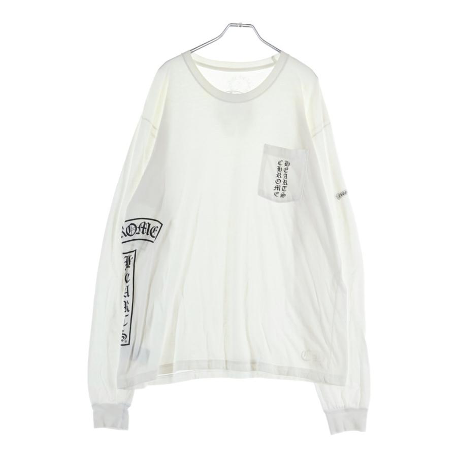 CHROME HEARTS（クロムハーツ） CH LOGO L/S TEE CHロゴプリント