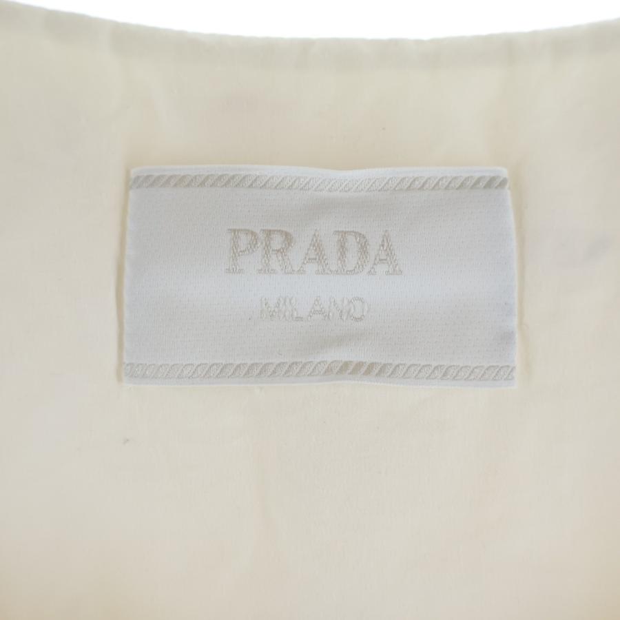 PRADA（プラダ） DOWN VEST ダウンベスト ホワイト SGC352 S232 1U71