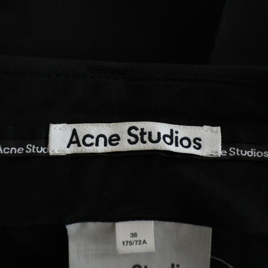 Acne Studios アクネ ストゥディオズ 23SS ウールフレアトラウザーズ ブラック FN-WN-TROU001022 Acne Studios（アクネ ストゥディオズ） アクネ ストゥディオズ 23SS