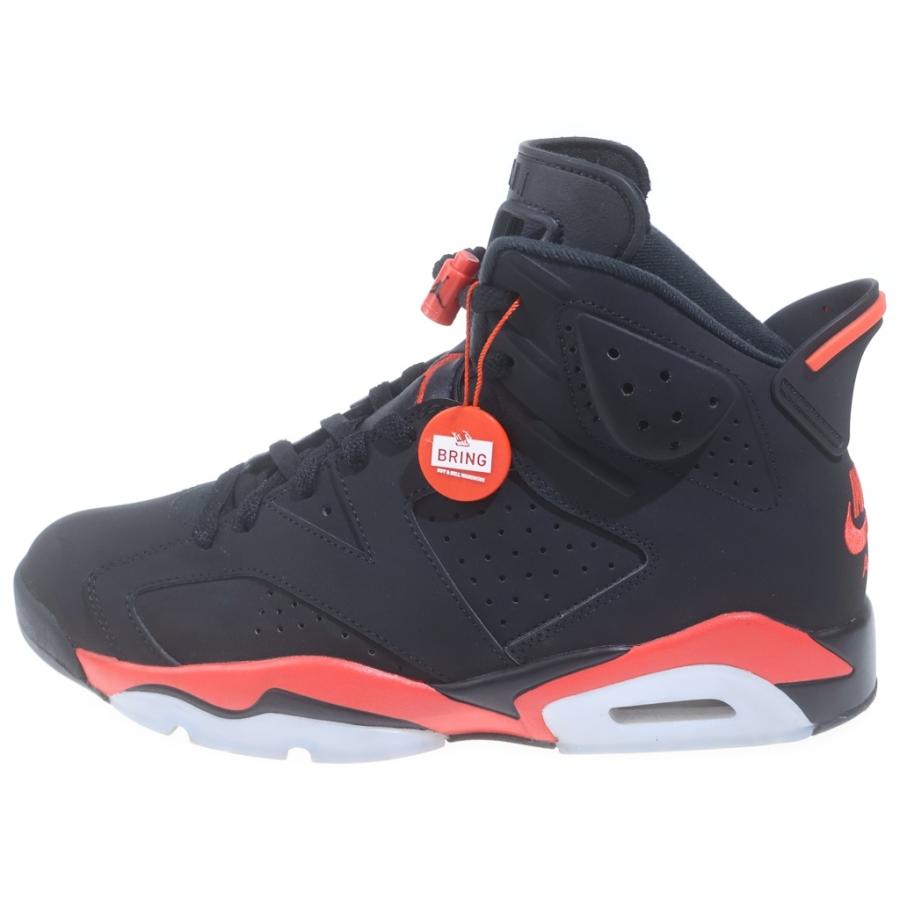 NIKE（ナイキ） AIR JORDAN 6 RETRO BLACK/LT CRIMSON エアジョーダン6 