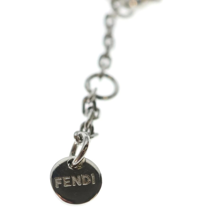 美品♡FENDI フェンディ FFロゴ ネックレス シルバー レディース FENDI（フェンディ） FFロゴ ネックレス シルバー : BRING Yahoo